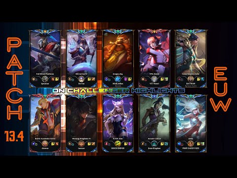 EUW Challenger Match #593 Highlights Patch 13.4 [BDS - Reeker,VIT - Neon,SK - Sertuss, TH - Flakked]