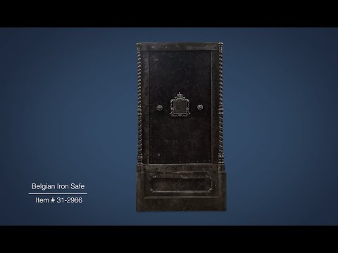 Belgian Iron Safe | M.S. Rau