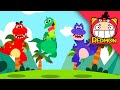Dinosaur Dance Song | Dinosaur songs | Nursery Rhymes | REDMON
