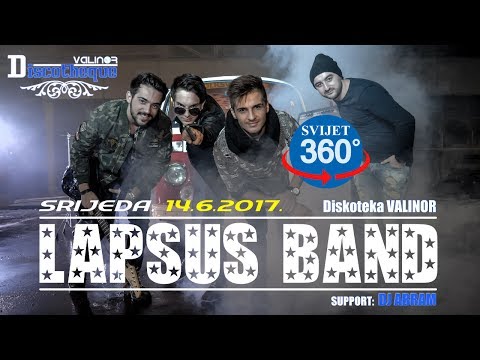 Lapsus Band u diskoteci Valinor (2017) - Svijet 360°