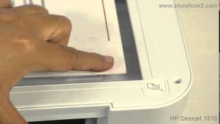 HP Deskjet 1510 All-in-One Printer - Scanning A Document Using HP Scanning Utility