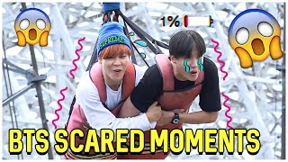 Scary BTS Experience - BTS Scared Moments