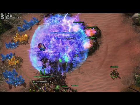 Xayid vs Genetron raw gameplay: happily receiving nukes in the face