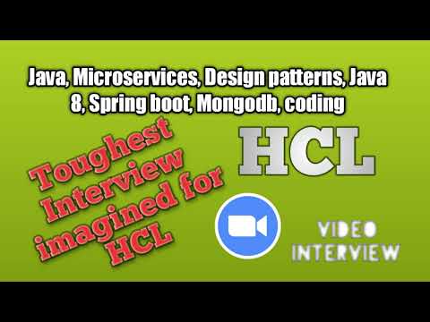 HCL Java realtime interview | Java 8 interview questions and answers, springboot microservices kafka