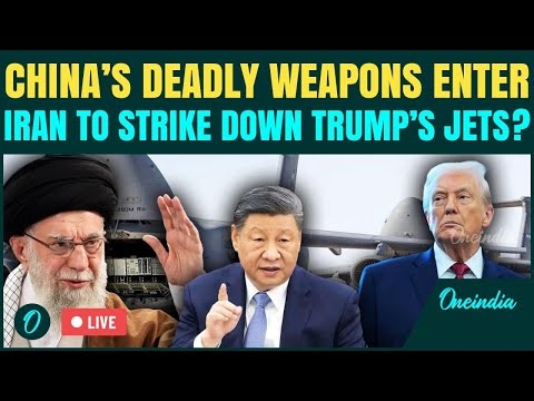 China-Iran vs U.S War LIVE: Chinese Jets LAND at Iran’s SECRET Base With MISSILES, DRONES Against US