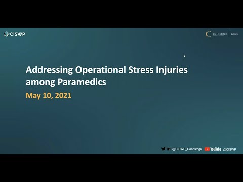 
<span>Addressing Operational Stress Injuries among Canadian Paramedics</span>
