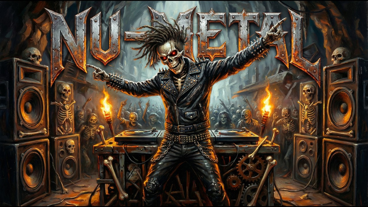 Turn It Up Nu Metal EDM Instrumental with Rapid Drums and Deep Bass Movement