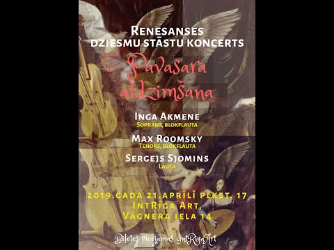 Musica Fresca Rīga plays Renaissance Song Stories in IntRīga Art - part 3