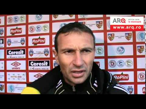 Declaratie Martian - Oprescu - Falub dupa meciul UTA - ALRO SLATINA