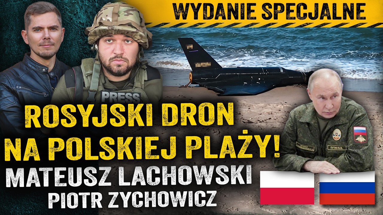 Tajemniczy dron! Skąd przyleciał? Czy miał głowicę? Rosja testuje Polskę? — Lachowski i Zychowicz