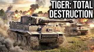 Download lagu Tiger Tank Crushes Every Vehicle in Seconds mp3