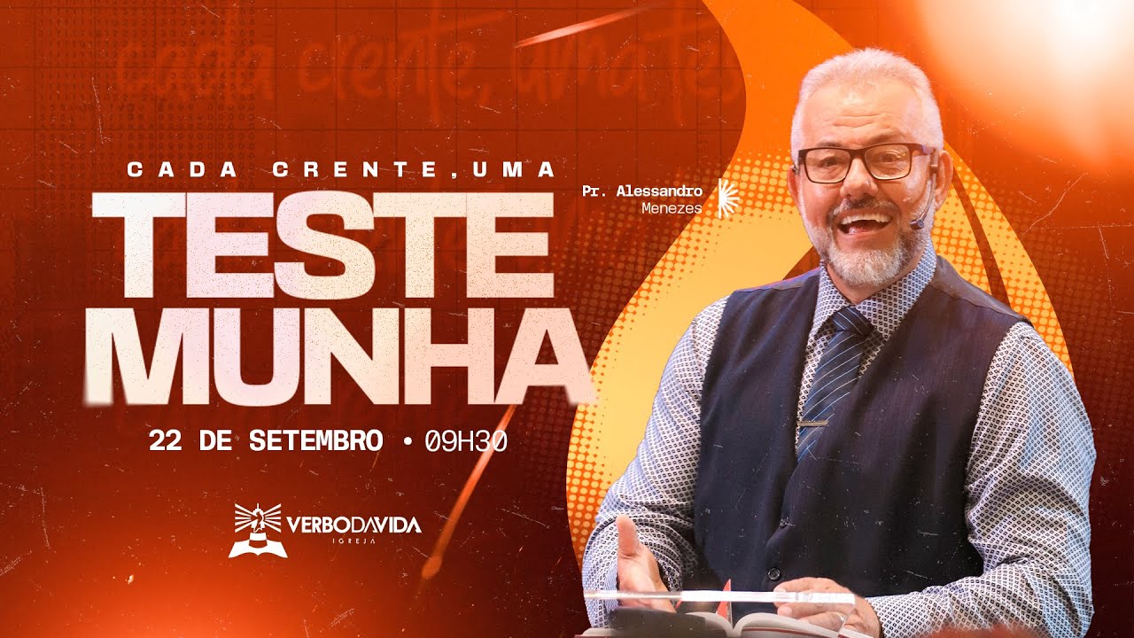 A PALAVRA É ESPADA | PR. ALESSANDRO MENEZES | 22.09.2024 | VERBO SALVADOR