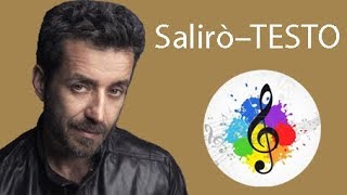 Daniele Silvestri-Salirò (testo in italiano)