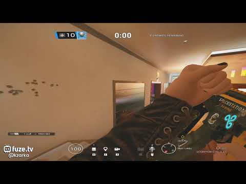 r6s crimson heist recoil bug shown on ela's scorpion