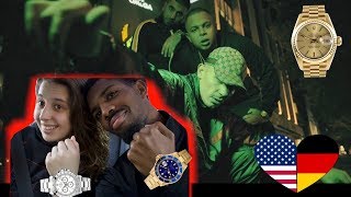 American&#39;s Reaction To German Rap - Roli Glitzer Glitzer | Capital Bra ft. Luciano &amp; Eno