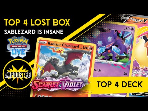 Top 4 Sableye Charizard Lost Box Deck From Pedro Torres EUIC! (Pokemon TCG)
