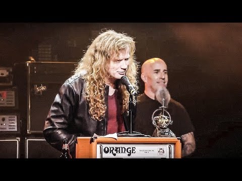 Megadeth - Dave Mustaine - Metal Hammer Golden Gods 2015