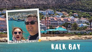 Kalk Bay! tasting fish and chips 🐟🍟