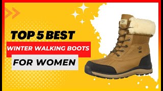 ✳️ Best Winter Walking Boots Women on Amazon  💖Top 5 Review 