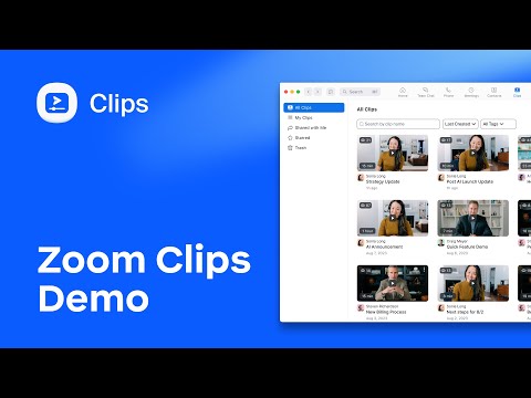 Zoom Clips Demo