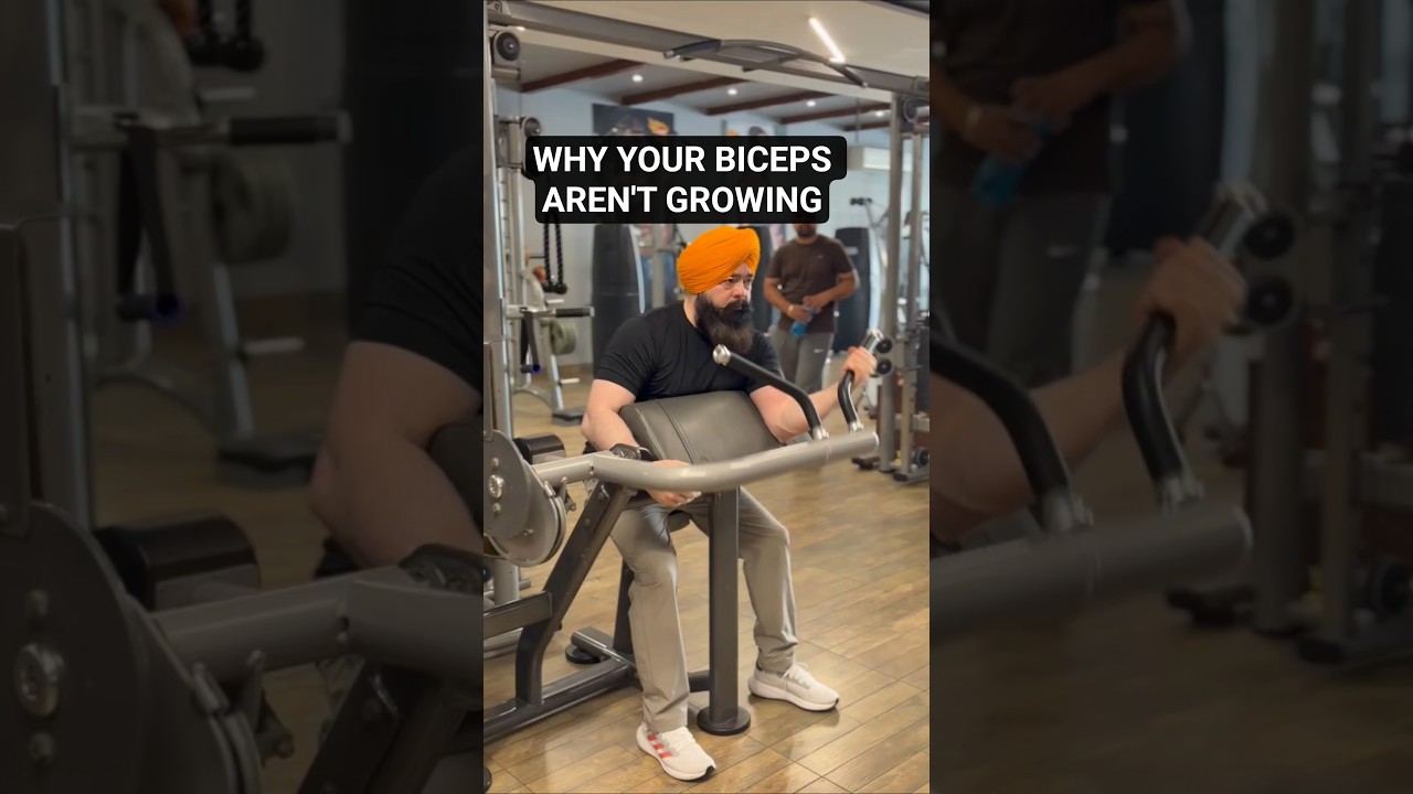 🔥 Stop These Bicep Curl Mistakes If You Want Bigger Arms #FitnessTips #GymTips #StrengthTraining