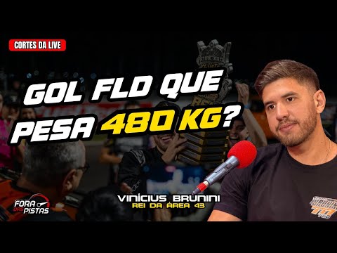 GOL FLD THAT WEIGHS 480KG!? - VINÍCIUS BRUNINI • LIVE CUTS