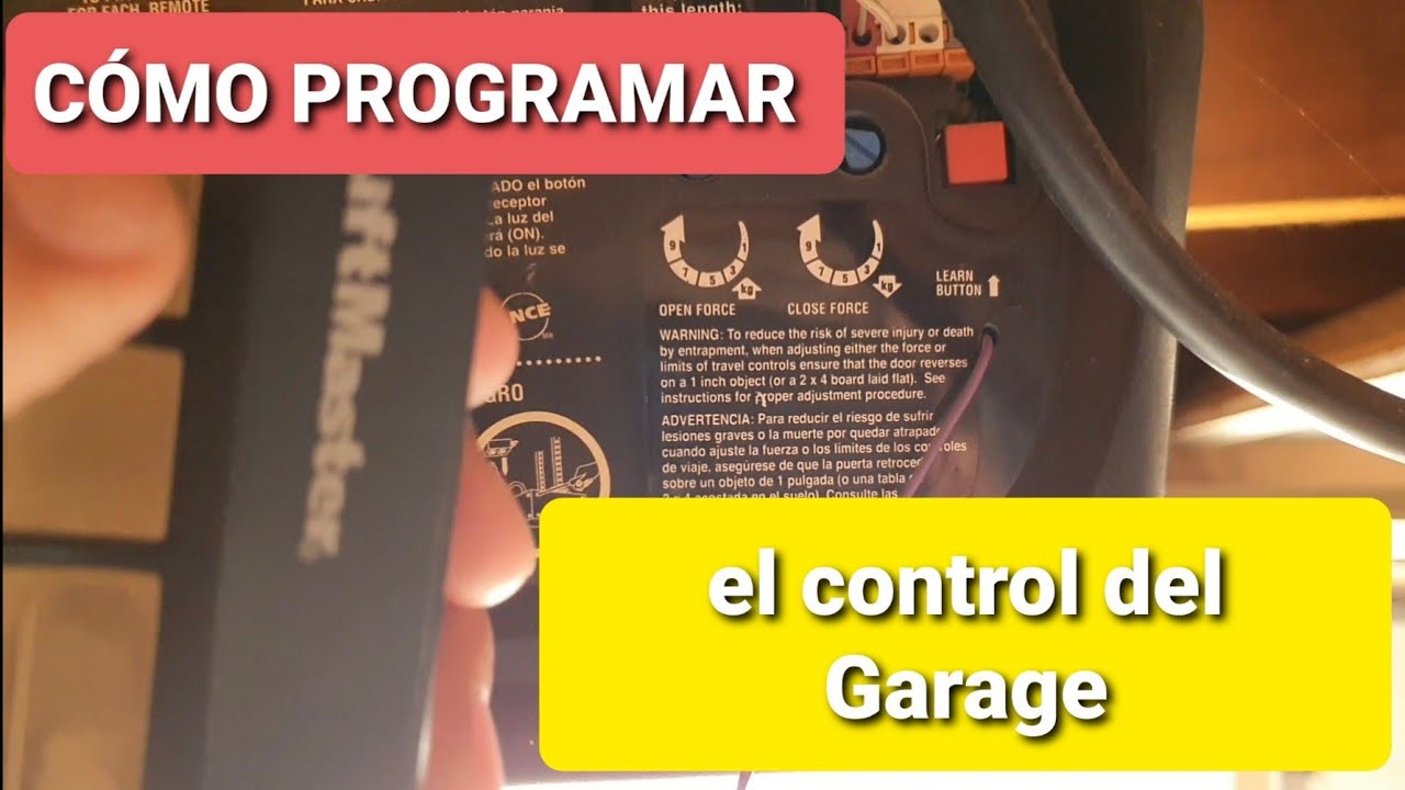 Watch Como programar el control del garage | Motor Merik y control Liftmaster Now Como programar el control del garage | Motor Merik y control Liftmaster