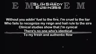 Eminem - Tonite [With Lyrics] (1996)
