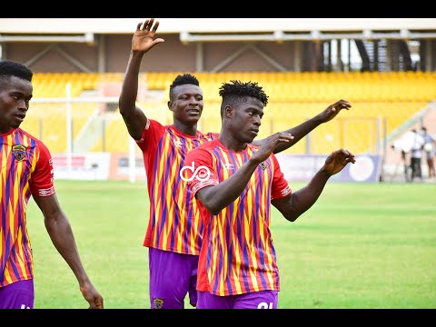 HEARTS VS  ELMINA SHARKS: ISAAC MENSAH'S GOAL AGAINST SHARKS