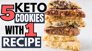 PORTION CONTROLLED EASY KETO COOKIES FOR ONE in under two minutes