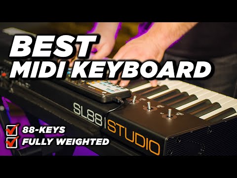 Studiologic Numa Compact 2x 88-Key Semi-Weighted Piano 2018 Black image 2