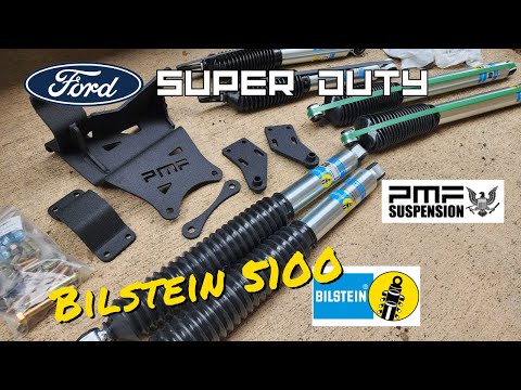 4th Gen Ford Super Duty Shock Upgrade with PMF Dual Steering Stabilizer