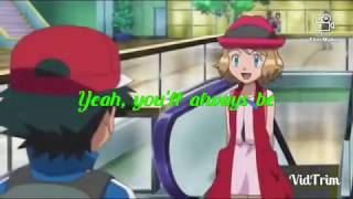 Bryan White- You&#39;re still beautiful to me (with lyrics+Pokemon XYZ Ash × Serena)