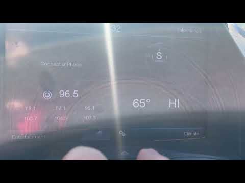 Manhattan, Kansas FM Bandscan - October 25, 2022