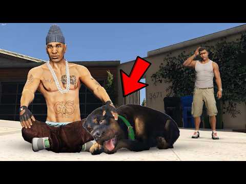 GTA V - Rapper Kidnapped Chop from Franklin