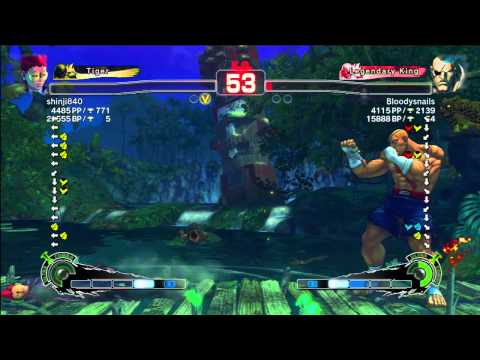 shinji840 Vs Bloodysnails SSF4AEv.2012 Ranked Replay 720p