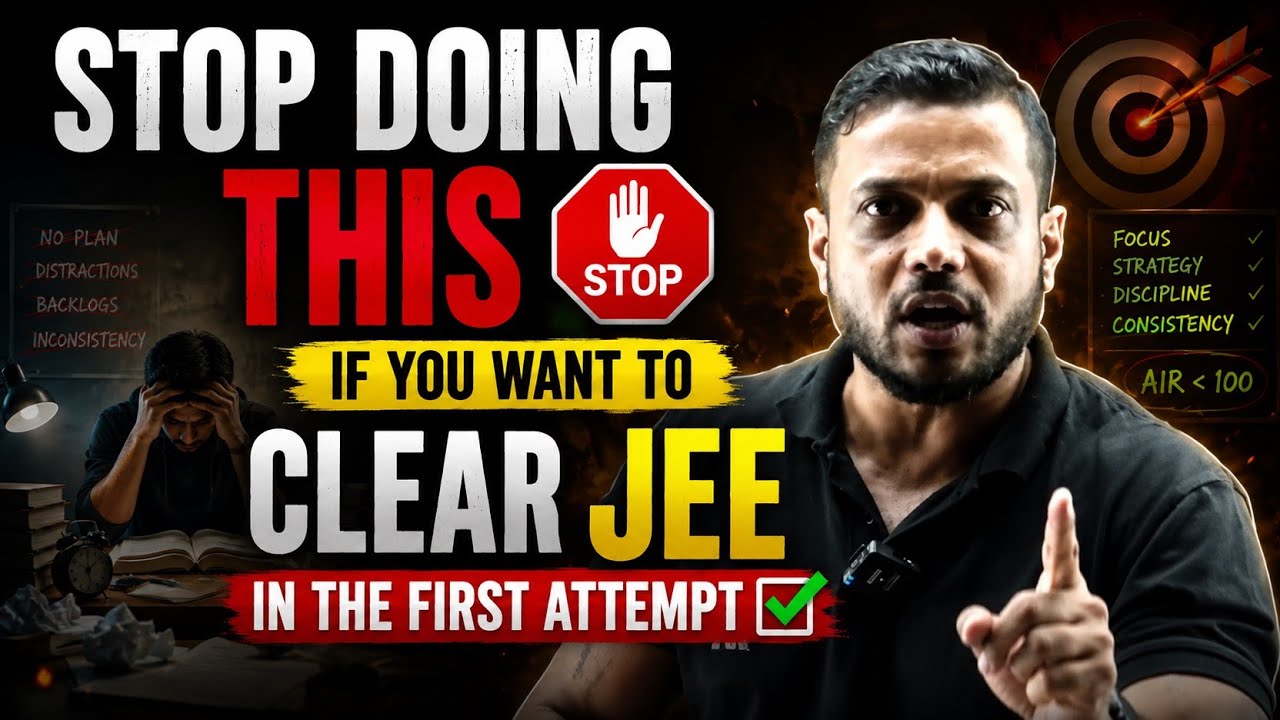 The Dark Reality of IIT-JEE Prep ⚡(Don't Ignore This)| Rajwant Sir’s Hard Hitting Advice to Students