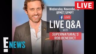 Live from E! - Supernatural's Rob Benedict Performs Live and Dishes on Kings of Con | E! News