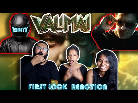 Valimai Motion Poster REACTION | Ajith Kumar | THALA | RAMSTK (MALAYSIA)