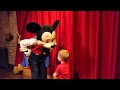 Little D Meets Talking Mickey