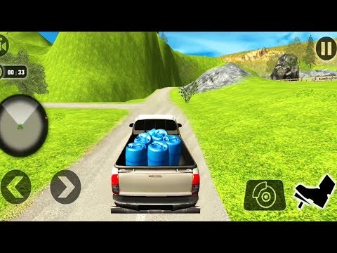 Offroad Pickup Truck Driving Simulator Game | Jeep Truck Racing Game | Mountain Truck Game
