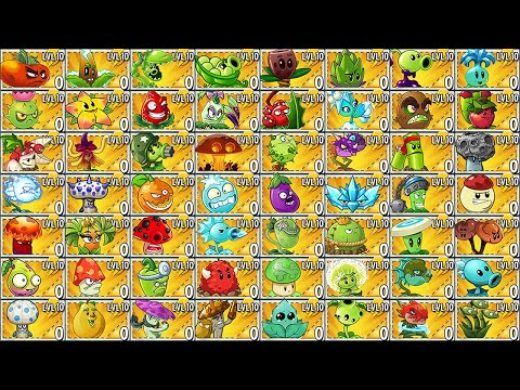 Plants vs Zombies 2 Final Boss - All Premium Plants Challenge & Power-Up! vs All Zomboss Fight