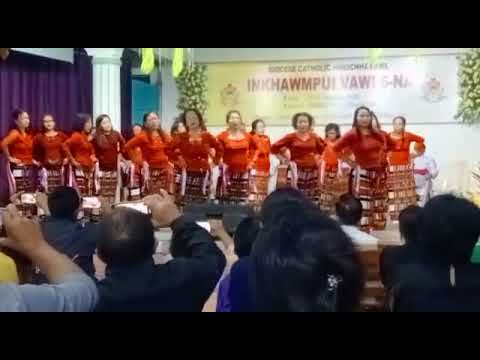 St Andrew's Parish, Luangmual Women Guild || Folk Dance || "Lentupui kai vel leh romei chhumin"
