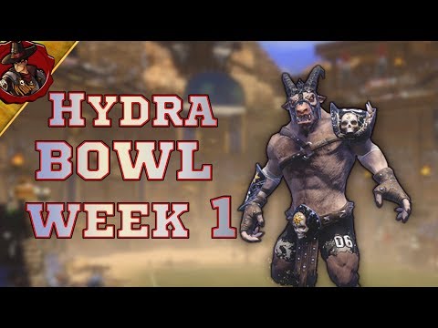 Blood Bowl 2 | Hydra League | Week 1 Game 1 | Chaos vs Cdoorfs