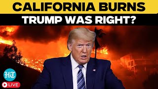 US Wildfire News Live: Donald Trump On California Wildfires Live | Los Angeles | Palisades Fire