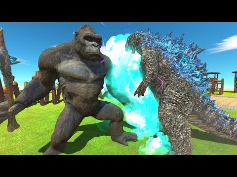Super Beast Rage King Kong vs Godzilla - Animal Revolt Battle Simulator