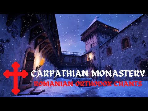 Carpathian Monastery | Romanian Orthodox Chants | ASMR Ambience