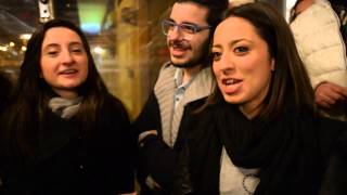 Fan di Marco Mengoni cantano Incomparable