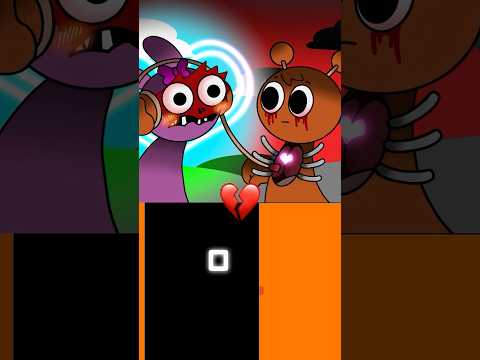 Love Story of Pinki and Oren... 💖 | @GummyDoraAni | Bouncing Square #sprunki