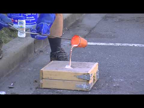 Casting an aluminium gear - Victoria (Vancouver Island) Maker Faire